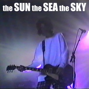 sleeve artwork for 'The Sun The Sea The Sky' the single from Trash